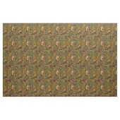 Woodland Creatures and Leaves Pattern Stof (Fat Quarter)