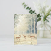 Woodland Creatures Briefkaart (Staand voorkant)