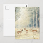 Woodland Creatures Briefkaart (Voorkant / Achterkant)