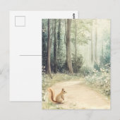 Woodland Creatures Briefkaart (Voorkant / Achterkant)