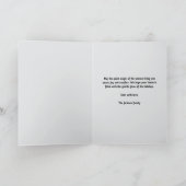 Woodland Creatures Custom Christmas Kaart (Binnen)