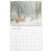 Woodland Creatures: Natuur Kunst Kalender (Jan 2027)