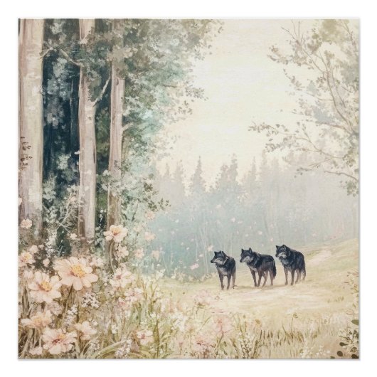 Woodland Creatures Perfect Poster (Voorkant)