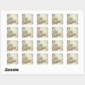 Woodland Creatures Vierkante Sticker (Vel)