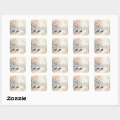 Woodland Creatures Vierkante Sticker (Vel)