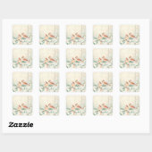 Woodland Creatures Vierkante Sticker (Vel)