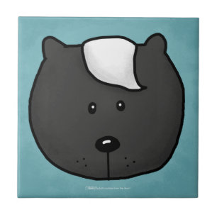 Woodland Critters-Best Forest Friends-Skunk Tegeltje