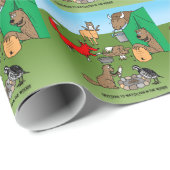 Woodland Critters Cadeaupapier (Rol Hoek)