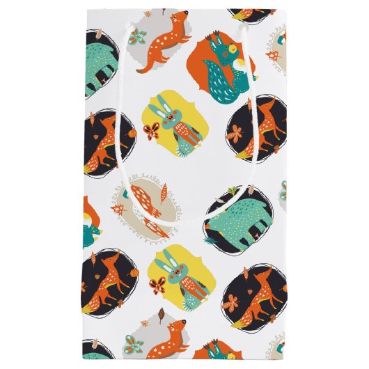 Woodland Critters Klein Cadeauzakje (Voorkant)