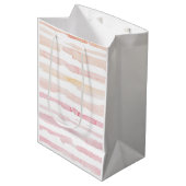 Woodland Cub Baby shower Gift Bag Medium Cadeauzakje (Voorkant Gekanteld)