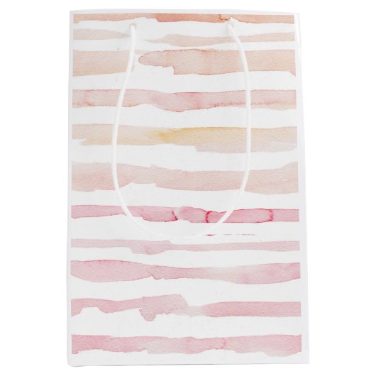 Woodland Cub Baby shower Gift Bag Medium Cadeauzakje (Voorkant)