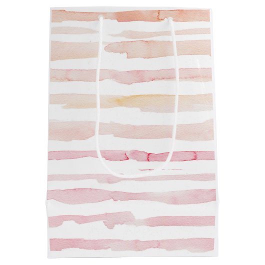 Woodland Cub Baby shower Gift Bag Medium Cadeauzakje (Achterkant)