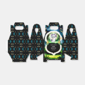 Woodland Custom Wolf Baby shower Bedankdoosjes (Uitgevouwen)