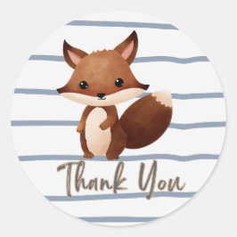 Woodland dank u Sticker