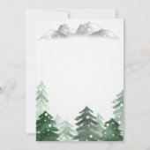 Woodland, de lichten van het BosKoord sparen de Da Save The Date (Achterkant)