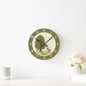 Woodland Deer - Aangepaste wandklok (Huis)