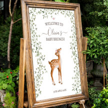 Woodland Deer Baby shower