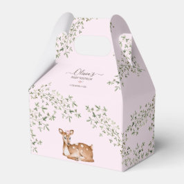 Woodland Deer Baby shower Bedankdoosjes