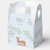 Woodland Deer Baby shower Bedankdoosjes (Geopend)