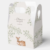 Woodland Deer Baby shower Bedankdoosjes (Geopend)
