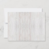 Woodland Deer Baby shower Bedankt voor je opmerkin Kaart (Achterkant)