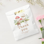 Woodland Deer Baby shower Bedankzakje (Gezegeld)