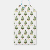 Woodland Deer Baby shower Cadeaulabel (Achterkant)