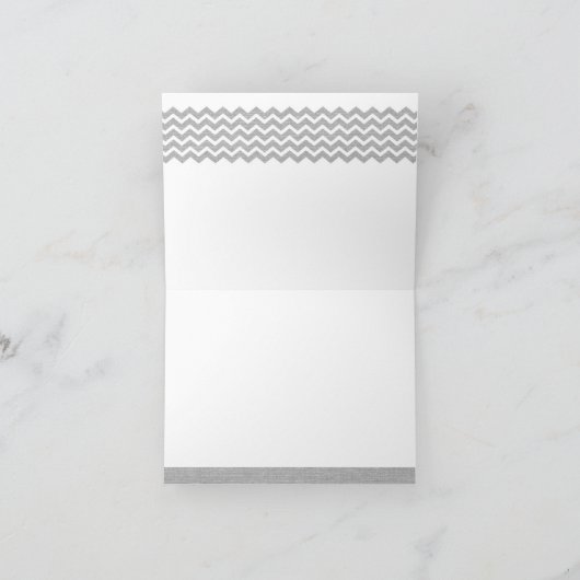 Woodland Deer baby shower dank u opmerking Bedankkaart (Binnen)