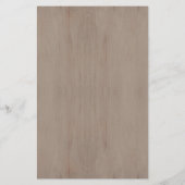 Woodland Deer Baby shower Predication Game (Achterkant)