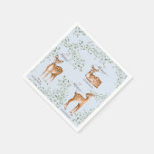 Woodland Deer Baby shower Servet (Hoek)