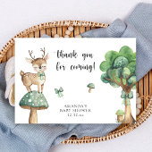 Woodland Deer - bedankt