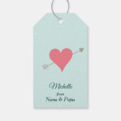 Woodland Deer Birthday Specialized Cadeaulabel (Achterkant)