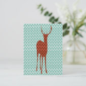 Woodland Deer Briefkaart (Staand voorkant)