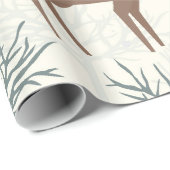 Woodland Deer Cadeaupapier (Rol Hoek)