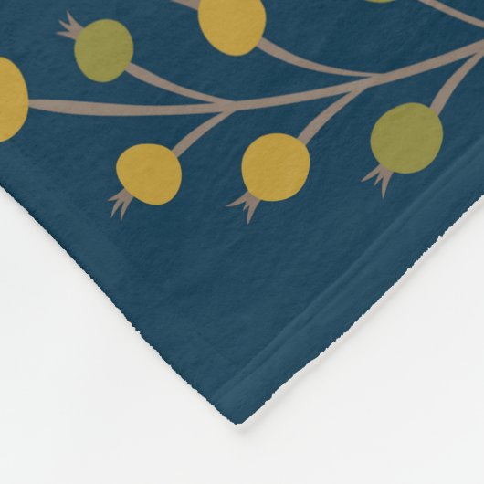 Woodland Deer Fleece Blanket (Hoek)