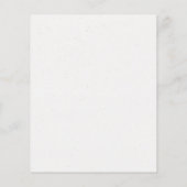 Woodland Deer Floral Baby shower Invitation (Achterkant)