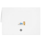 Woodland Deer Forest Baby shower Dank u wel (Achterkant Horizontaal)