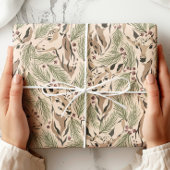 Woodland Deer Forest Cadeaupapier