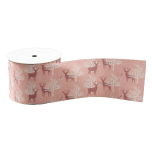 Woodland Deer Grosgrain Lint