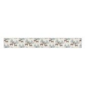 Woodland Deer Grosgrain Lint (Voorkant)