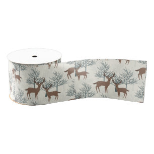 Woodland Deer Grosgrain Lint