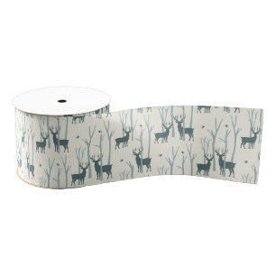 Woodland Deer Grosgrain Lint