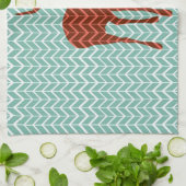 Woodland Deer Kitchen Towel Theedoek (Gevouwen)