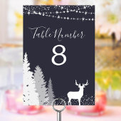 Woodland Deer Navy Kaart