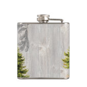 Woodland Deer  Rustic Specialized Flask Heupfles (Achterkant)
