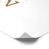 Woodland Deer Verjaardagsfeest Welkom Poster (Hoek)