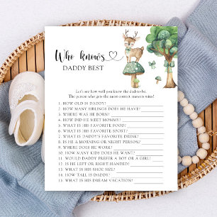 Woodland Deer - Wie kent papa het beste spel