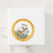 Woodland dieren herten gunsten dank u geschenk dec bedankjes labels (In situ)