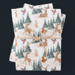 Woodland Dieren Kerst inpakpapier<br><div class="desc">Woodland Animals Kerst Verpakking Papier Bladen Dank u voor het bezoeken en winkelen van mijn winkel. Prettige feestdagen Al mijn liefde &</div>