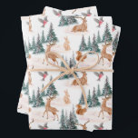Woodland Dieren Kerst inpakpapier Vel<br><div class="desc">Woodland Animals Kerst Verpakking Papier Bladen Dank u voor het bezoeken en winkelen van mijn winkel. Prettige feestdagen Al mijn liefde &</div>